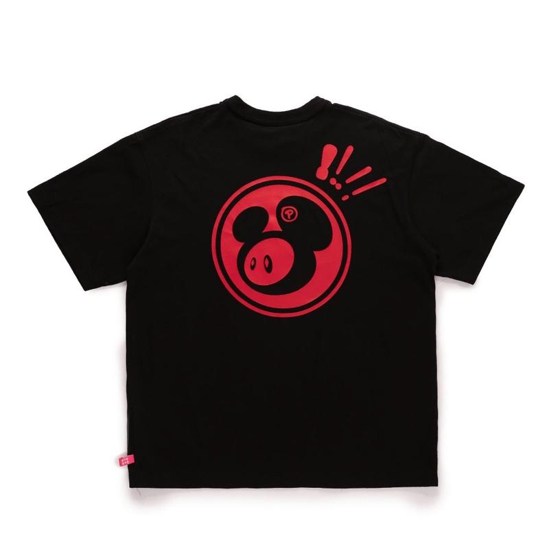 Màu trắng Nửa guru HOT- Áo Thun Poppop Mascot PP Tee Black 1