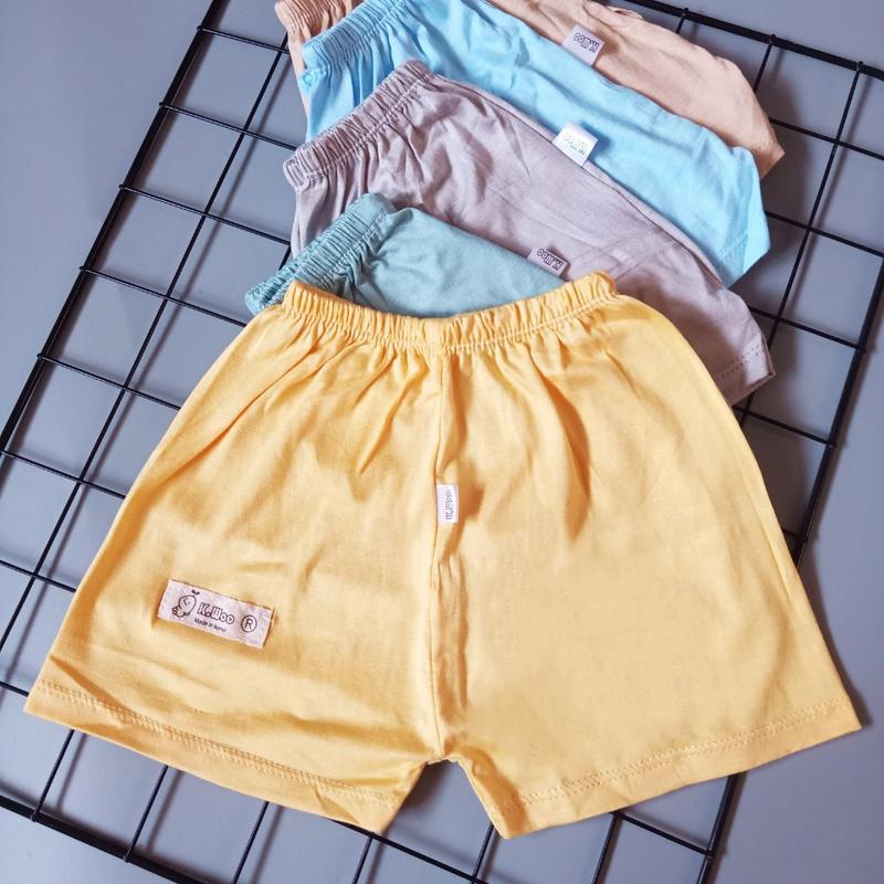 Quần chục đùi thun lạnh KWoo mặc mùa hè thông thoáng Ankids 4