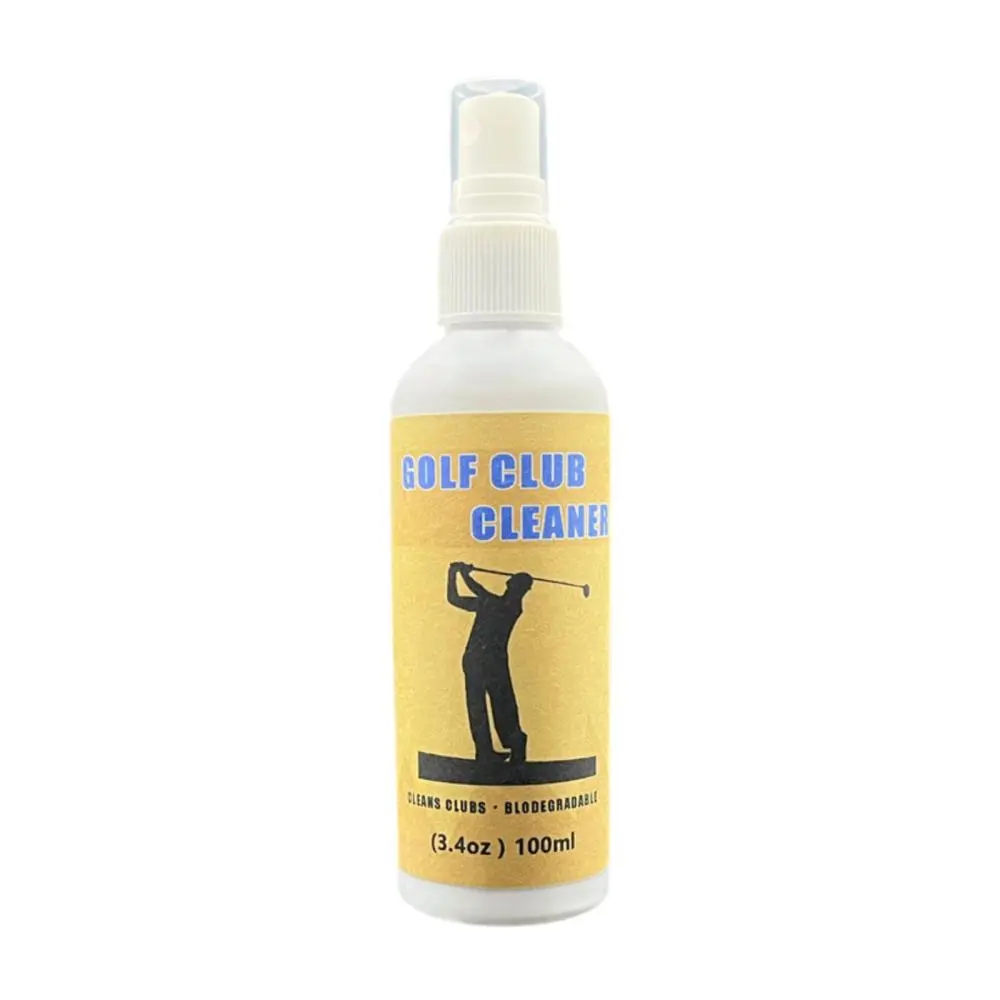 Golf Club Cleaner Spray Golf Cleaning Solution 100ml Golf Grip Surface Cleaner for Putters