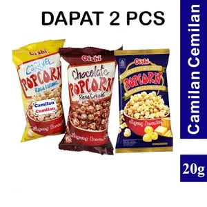 Oishi Popcorn Caramel Mini 20 gr (2 pcs)