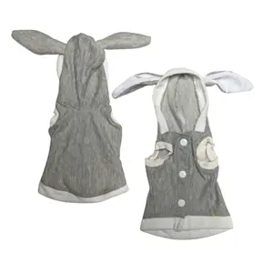baju kucing anjing hodie grey kelinci