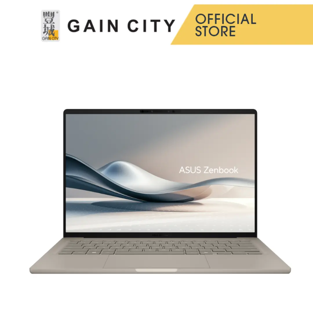 ASUS ZENBOOK 14" BEIGE AI COPILOT+ PC QUALCOMM SNAPDRAGON UX3407QA-QD344W