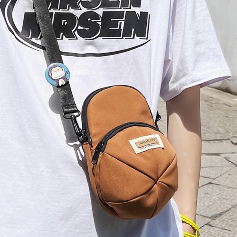 Beg Mini Lelaki, Fesyen Korea, Bahan Nilon, Beg Anduh, Beg Telefon ...
