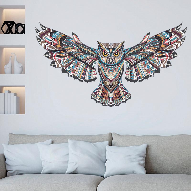Removable Colorful Owl Kids Nursery Rooms Decorations - TikTok Shop ...
