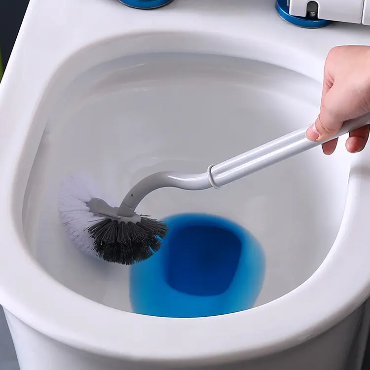 Chổi Cọ Nhà Vệ Sinh, Cây Cọ Toilet Bồn Cầu Hình Chữ S Bàn Chải Làm Sạch Góc Chết 2