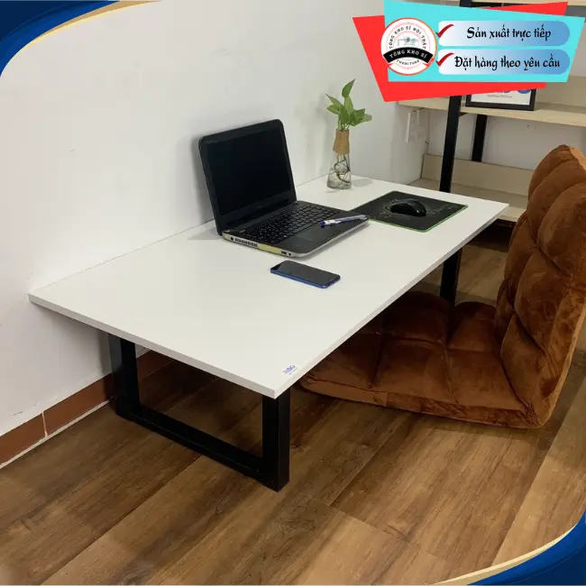 Bàn làm việc gấp gọn , bàn học ngồi bệt, bàn bệt kiểu nhật , chân bàn gấp gọn , đã lắp ráp sẵn 7