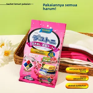 1-Floral Fragrance Mothball Wardrobe Deodorant and Fragrant Clothing Insect-Proof and Insect-Repellent Moldproof Package Cockroach-Proof Ball Moth-Proof Tablets Mite-Removing Tablets