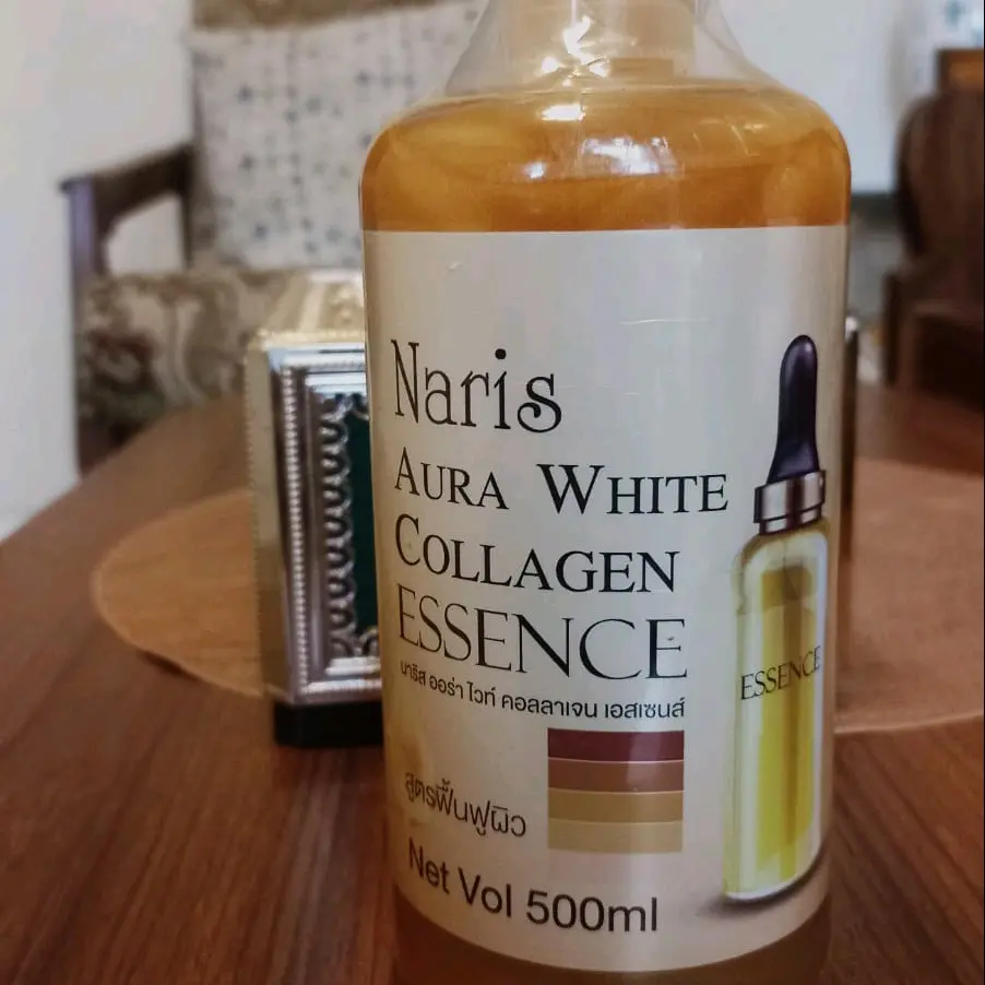 NARIS AURA WHITE COLLAGEN ESSENCE ORI THAILAND 500ml Memutihkan