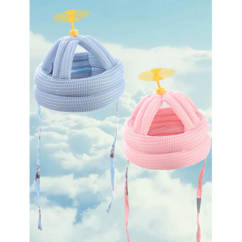 BOWA-Mũ Chống Va Chạm Cho Trẻ Mới Biết Đi, Có Thể Điều Chỉnh, Thoáng Khí, Chống Sốc, Cho Đầu Kem Voi 6