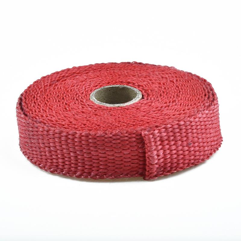 Car Motorcycle Shield Exhaust Pipe Bandage Thermal Wrap Insulation Cotton Tape 2