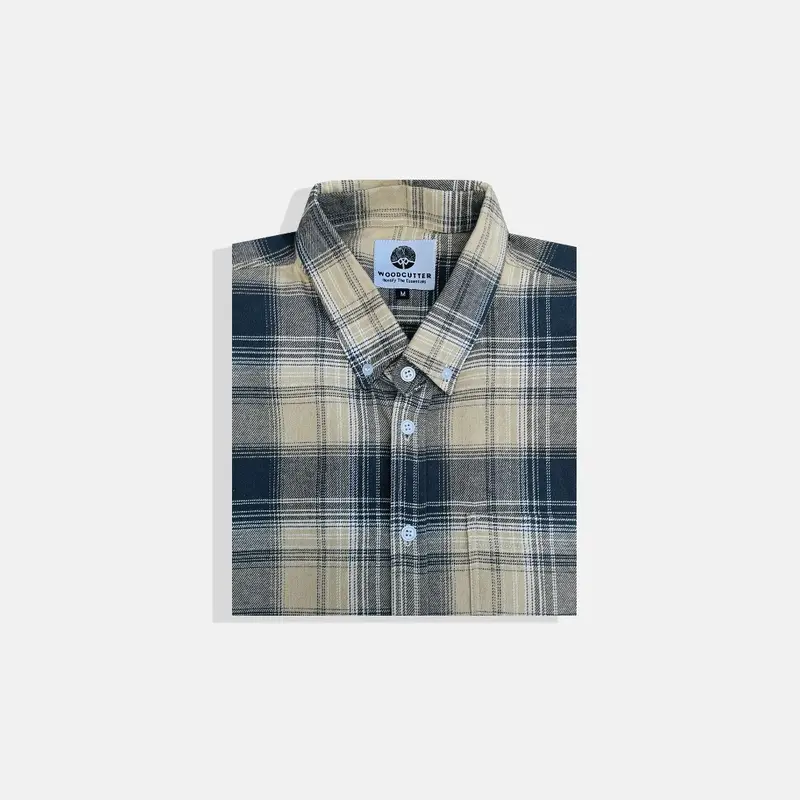 Kemeja Flanel Pria WOODCUTTER Light Clifford Flannel Shirt Lengan Panjang 4