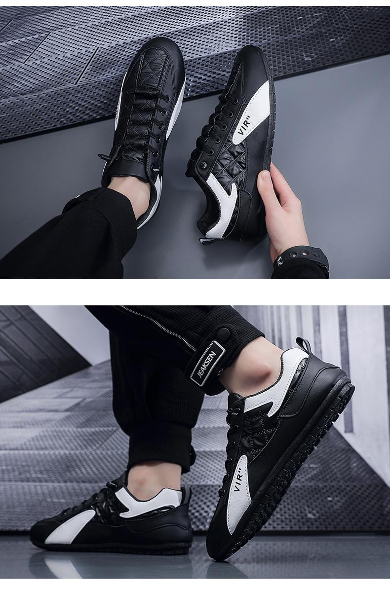 Product Introduction of Live Streaming Hot Sale Summer New Korean Style Trendy Umbrella Cloth Breathable Loafers Ultra-light Casual Men's Shoes Parent 32