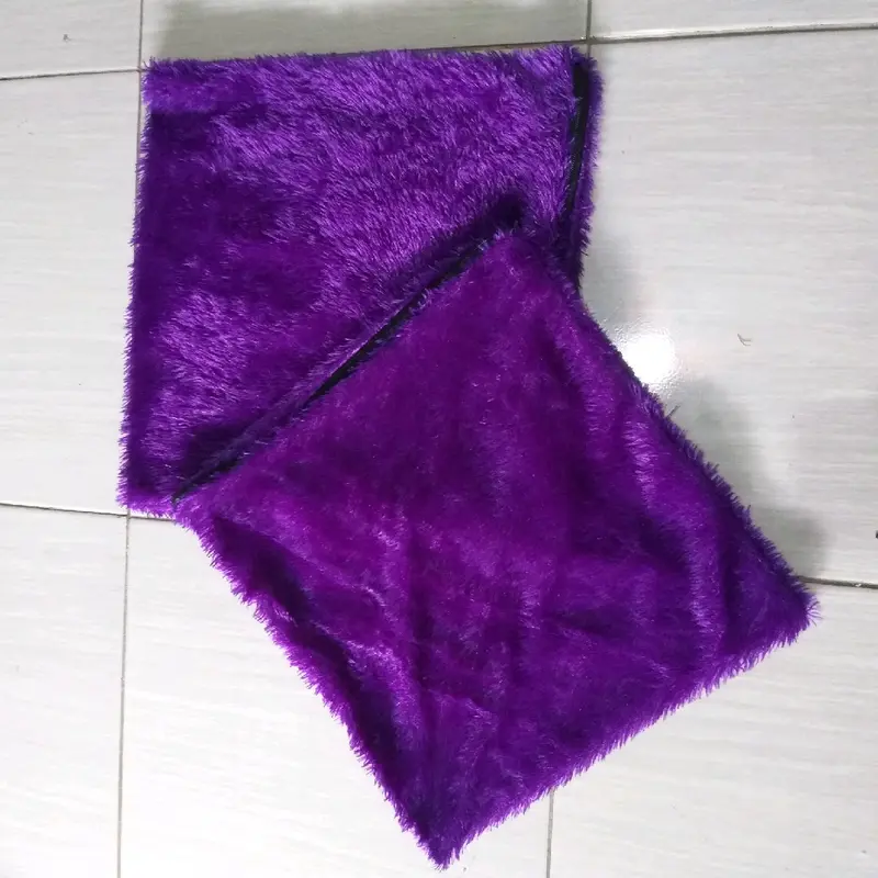 Sarung bantal sofa  SARUNG BANTAL KURSI BULU RASFUR kain resleting 40x40cm 3