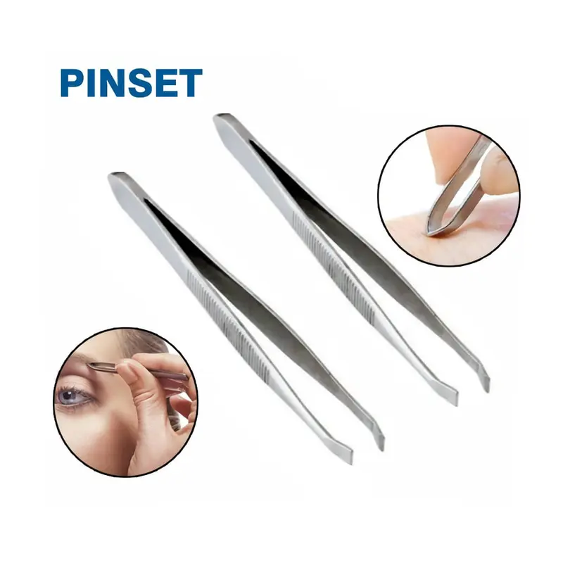 VENSEA - 1Pcs Pinset Uban Stainless / Pinset Cabut Bulu / Penjepit Bulu Rambut / Pinset Penjepit Bulu Ketiak S864 7