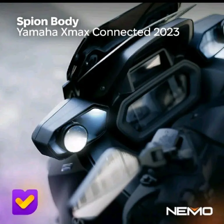 Spion body xmax new 2023 2024 xmax connected nemo spion xmax connected