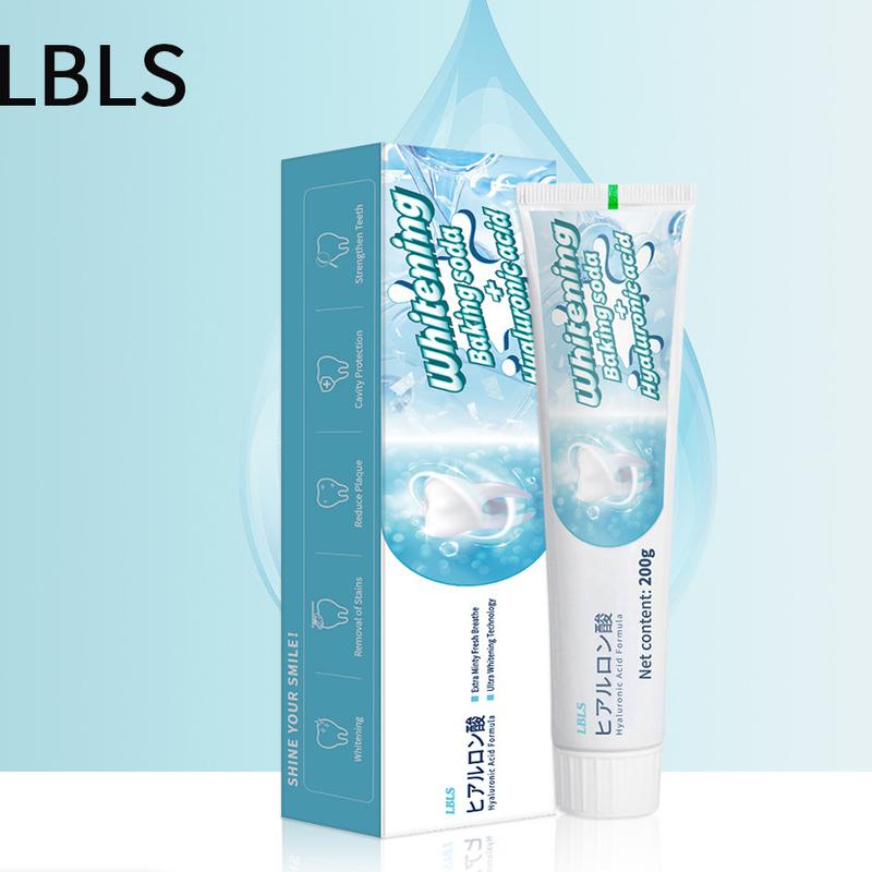 LBLS Baking Soda Toothpaste 200g - Whitening Anti-Stain Double Mint ...