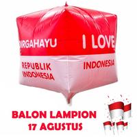 Gambar Balon Dirgahayu RI kubus / Balon Foil Bendera / Balon Foil Bendera Merah Putih dari Jaspart Kota Administrasi Jakarta Barat 1 Tokopedia