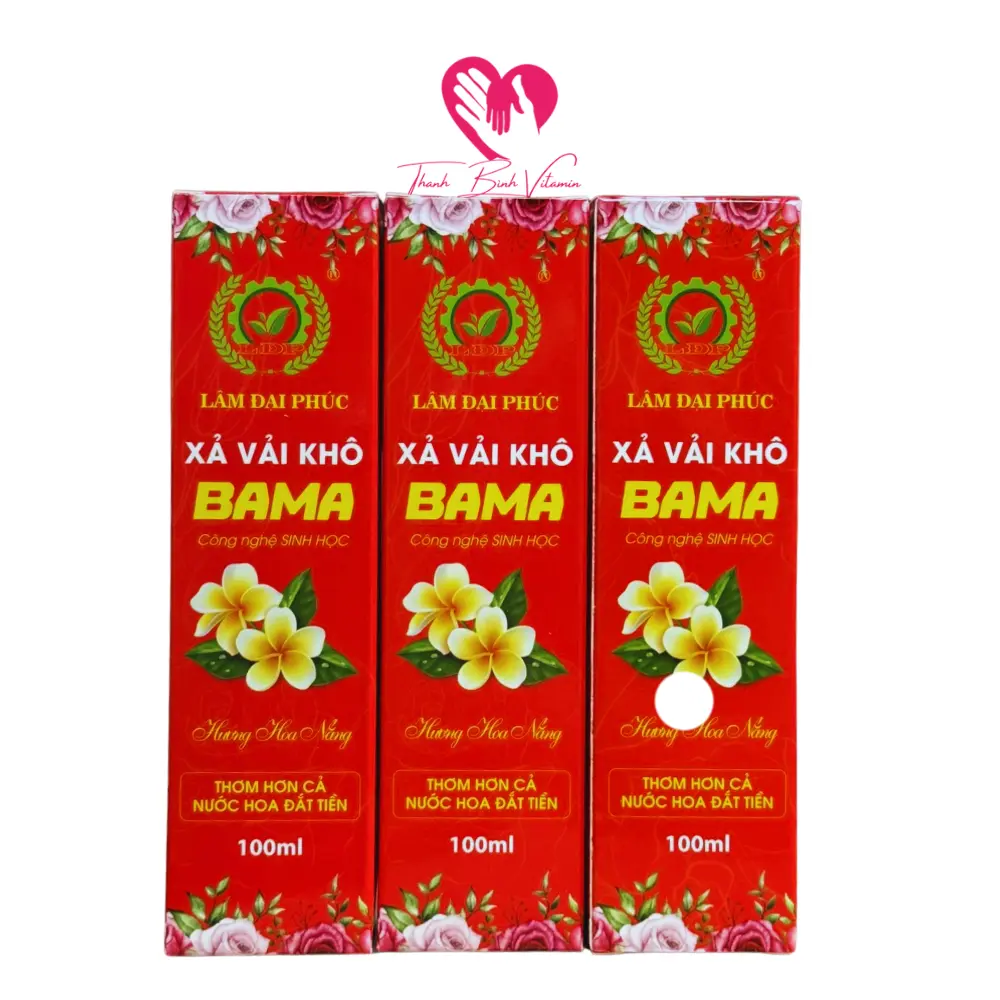 [Combo 3 Chai] Xịt Thơm Quần Áo, Xả Vải Khô BAMA Chai Đỏ hương Comforr