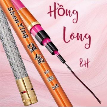  Cần Câu Tay Hồng Long 2023 Độ Cứng 8H Tải Tĩnh 5Kg Tặng Kèm 1 Ngọn Phụ Bảo hành 1 Năm 1 Lóng Bất Kỳ Trừ Lóng Gốc CC-32 Đi Câu Fishing 