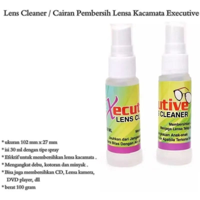 Cairan Pembersih Kacamata dan Hp anti jamur (Lens cleaner protect) Glasses 1