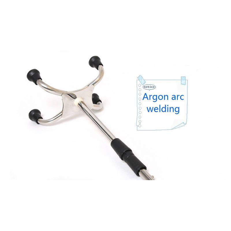 Product Introduction of 【Local Delivery】Tetrapod Luxury Walking Stick Arm Crutch Stainless Steel Adjustable Four Leg Anti-skid Stable Retractable Walking Aid Crutches for Elderly Healthcare Equipment 11
