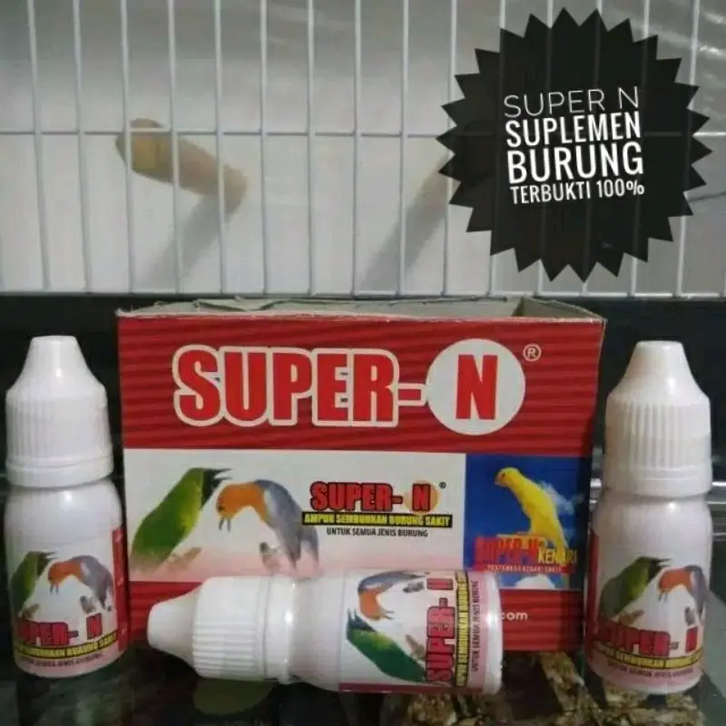 Super N suplemen vitamin burung
