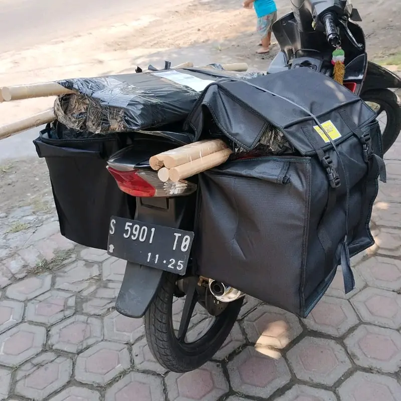 Tas Obrok Tas Kurir Kecil Tas Pos Tas Motor ( Anti Air ) Accessories Kain 4