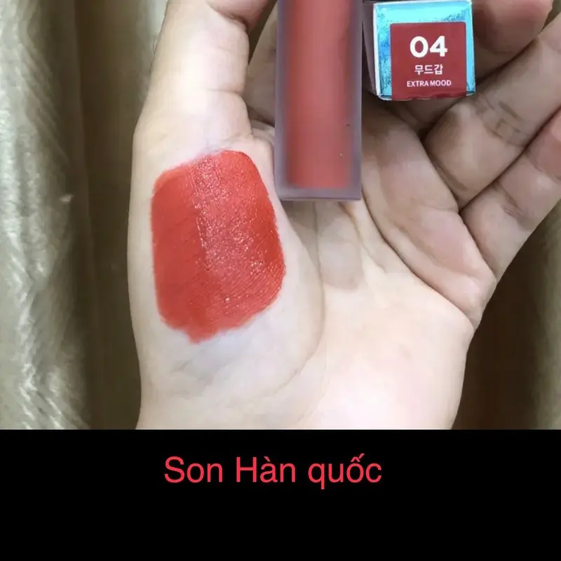 Son kem lì không trôi 5g hàn quốc đủ màu 2