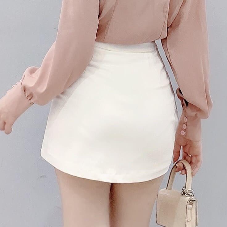 Chân váy A có quần bên trong vải dày dặn(dài 35cm) 1