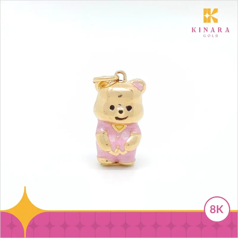 Liontin Gantung Variasi untuk Kalung/Gelang Yellow Gold 8K - Kinara Gold 6