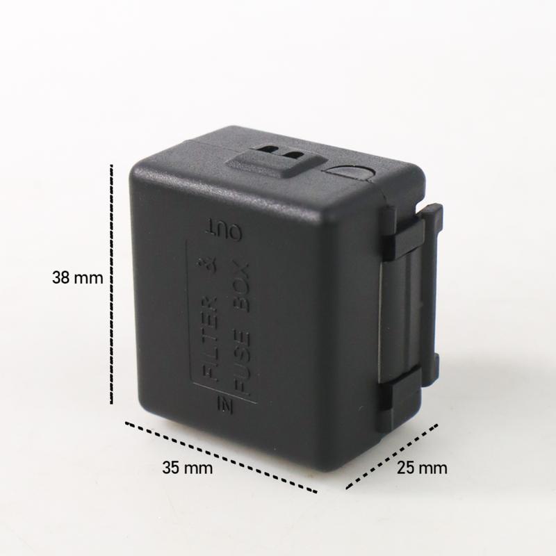 Universal Wireless Transmitter Receiver Remote Control Pagar - C09 - Black 1