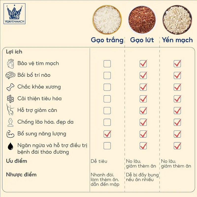 [Mã BMLT35] Yến mạch tươi nguyên cám cán mỏng VUA YẾN MẠCH Úc  ăn kiêng healthy eat clean mẹ bầu 6