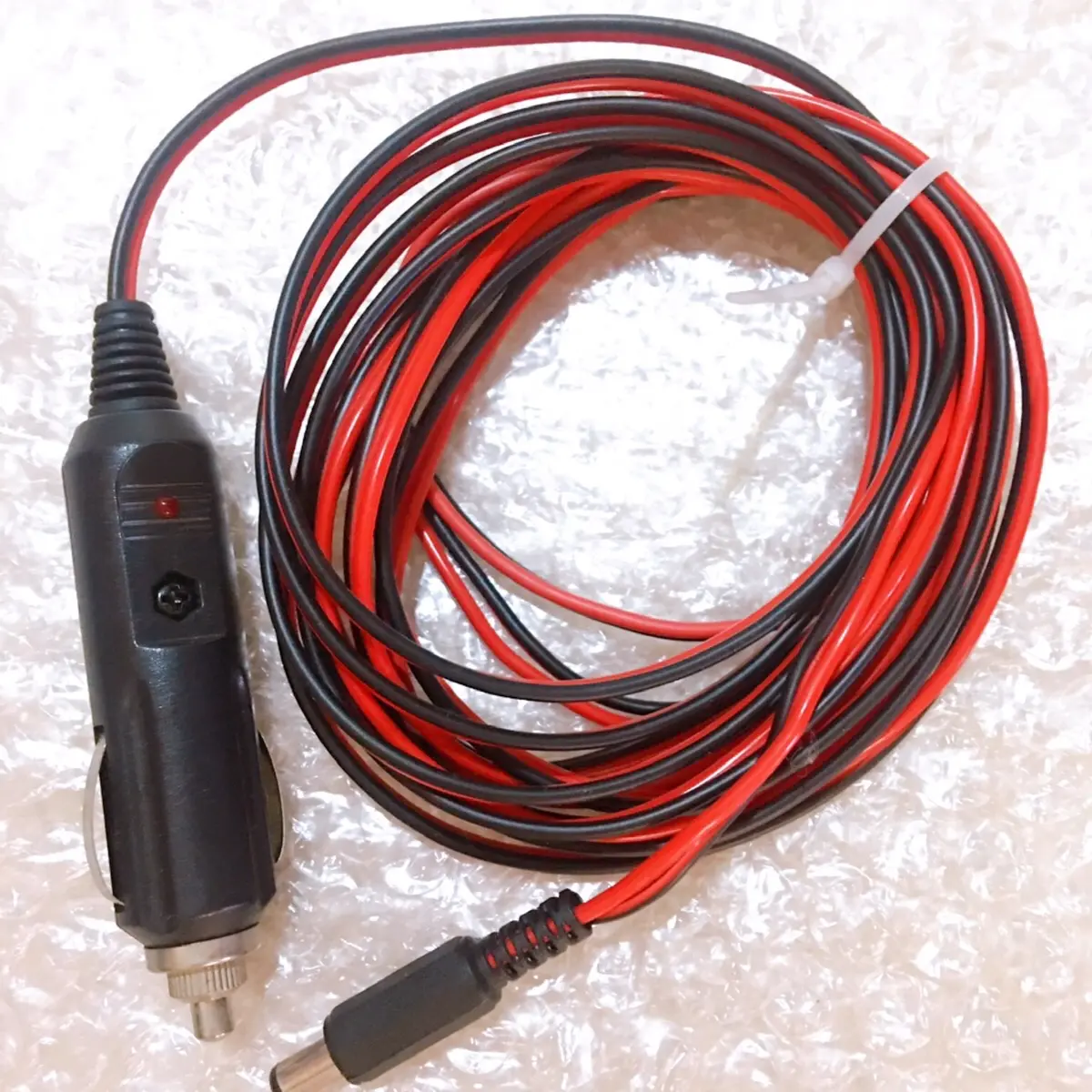 ชาร์จรถ12V5Ａ（หัว5.5*2.1mm) สาย#0.5 Car รถยนต์