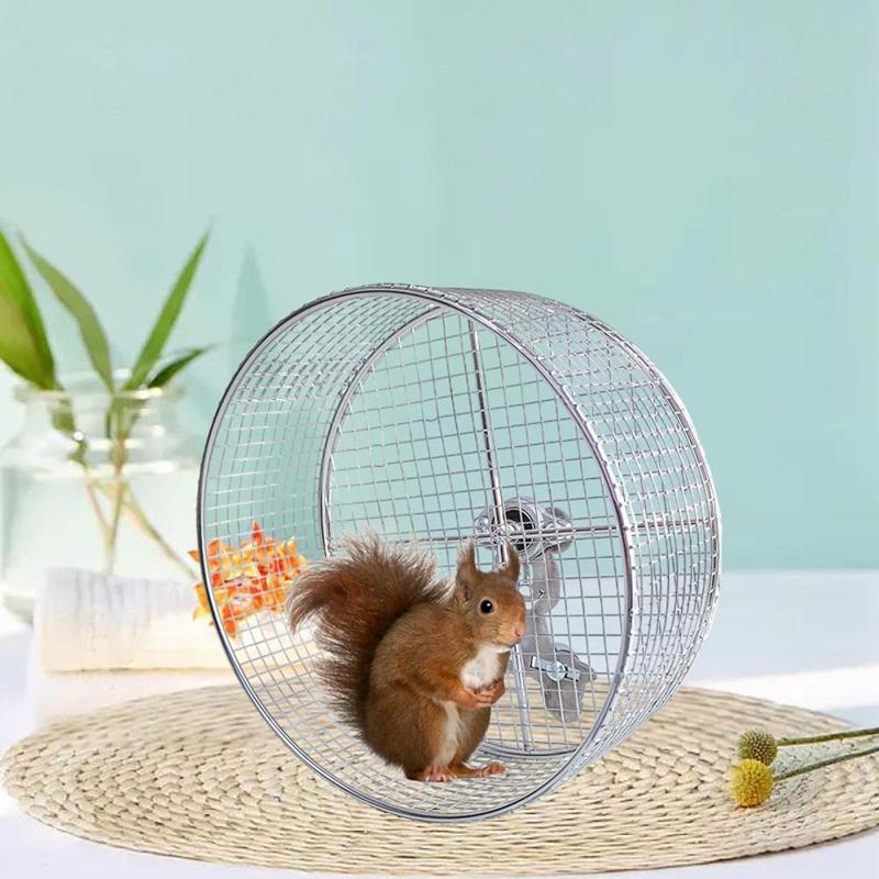 Hamster Running Exercise Wheel for Gerbils Rats Mice Activity Anti Slip Mute 3