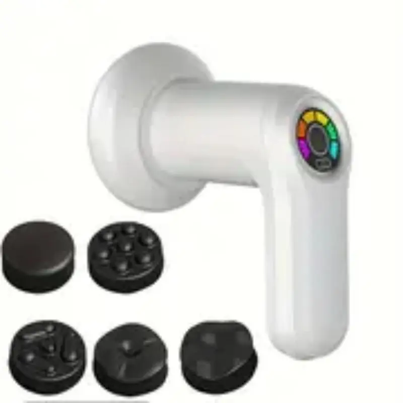 Portable Handheld Body Massager, USB Rechargeable Cell Massager for Abdomen, Neck, Legs, Arms, Body Sculpting Machine for Women 8