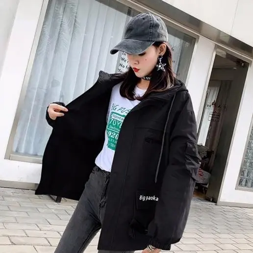 ÁO KHOÁC GIÓ NỮ FORM RỘNG CÁ TINH Q 2