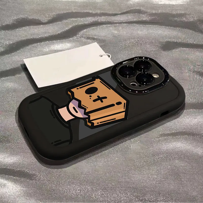 New model recommendation, multiple colors available, suitable for Apple's full series of iPhone cases, high-end silicone box boy