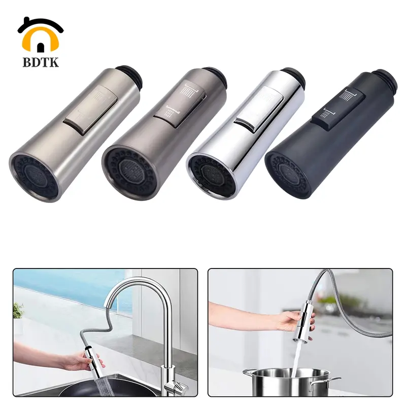 Vòi Nước Nhà Bếp, Kéo Ra Đầu Vòi Hoa Sen, Đầu Phun Nước, Máy Sục Khí Trộn Vòi Phun, ZZY 0
