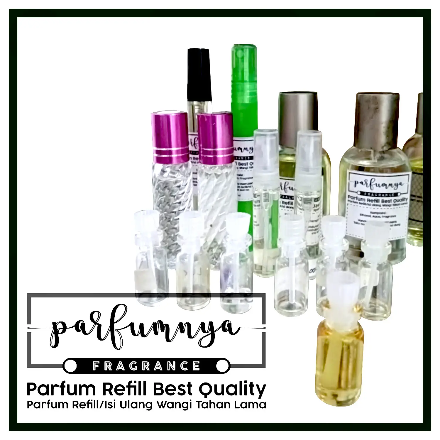 Parfum Wanita Premium Refill Parfum. Wangi Tahan Lama
