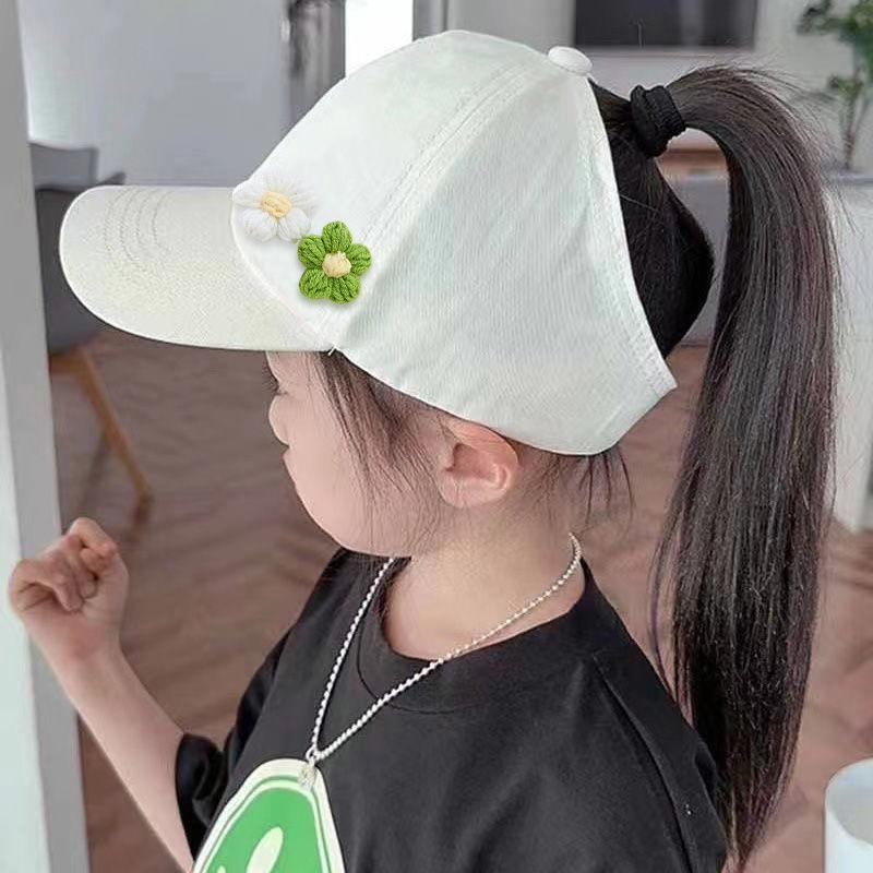 Product Introduction of Mũ Trẻ Em, Có Thể Buộc Tóc Đuôi Ngựa Cao, Mũ Chống Nắng Cho Bé Gái, Mũ Lưỡi Trai, Mũ Lưỡi Trai, Thích Hợp Cho Mùa Hè, Mũ Chống Nắng Nữ, Mũ Chống Nắng Kho Báu 7