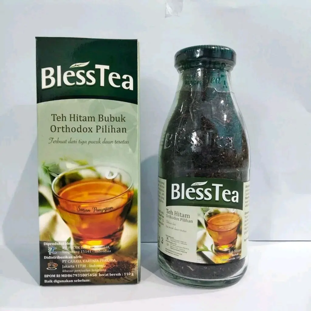 Blesstea Teh hitam Organik Tea Air untuk membantu mengatasi masalah kesehatan