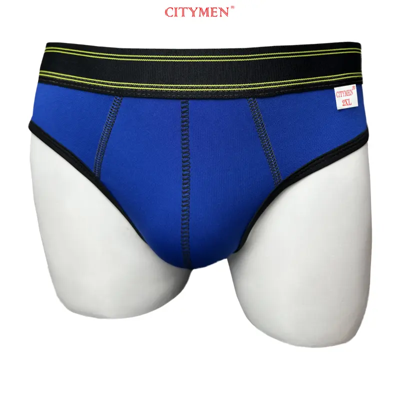 {pper}   [MUA TỪ 5 QUẦN GIÁ CÒN 12K/QUẦN] Quần Lót Nam nhiều lưng co giãn 2 chiều vải cotton hiệu CITYMEN, màu ngẫu nhiên, đồ lót - CTLZ-MULTI2C 4