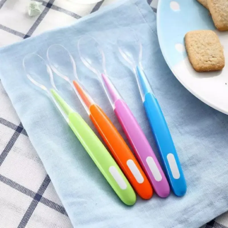 Thìa Nhựa Silicon Ăn Cháo, Ăn Bột Cho Bé - Chất Liệu Nhựa PP An Toàn Cho Trẻ (Thìa Ăn Dặm) 4