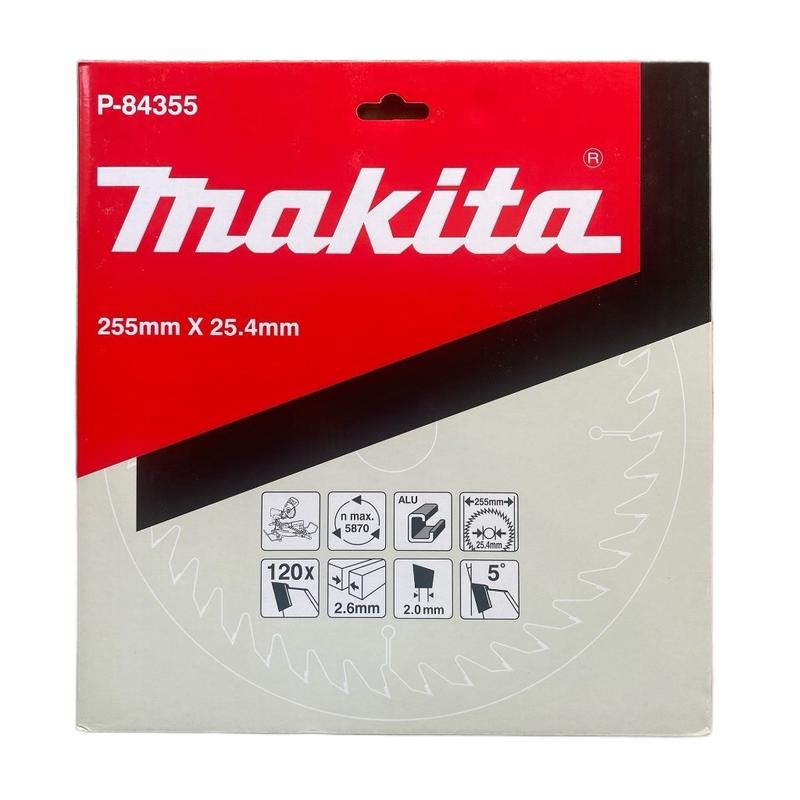 Lưỡi cắt nhôm Makita P-84355//255x25,4 x120 răng  hàng chính hãng 1