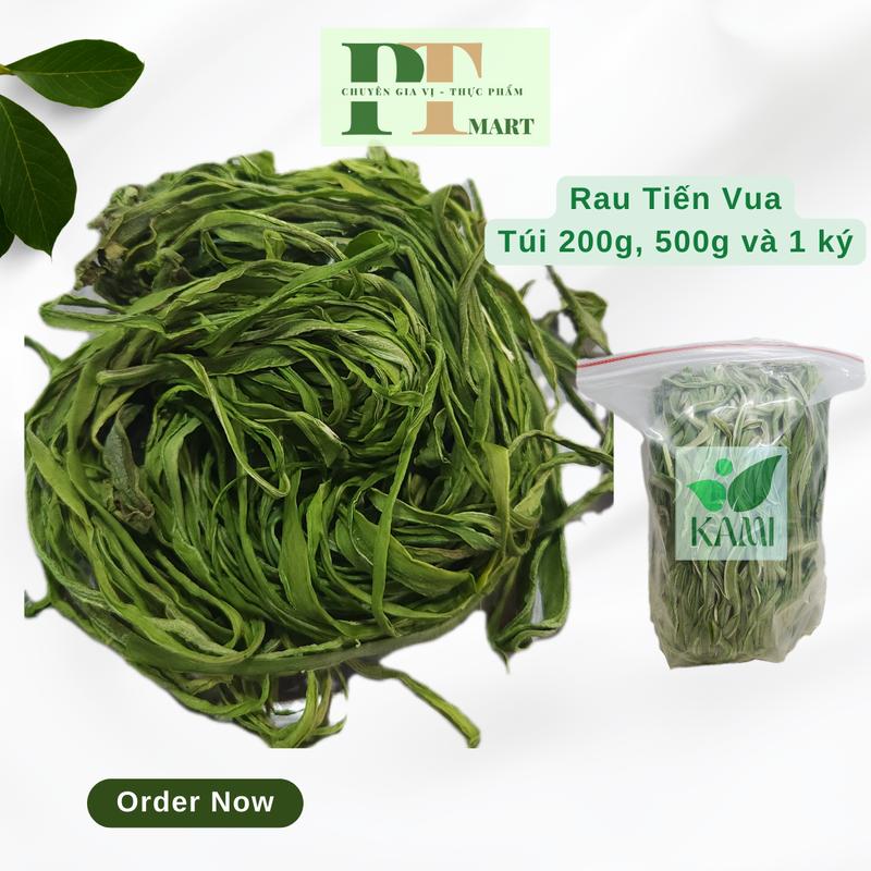   Loại đẹp  Rau Tiến Vua khô xanh non   Rau cần biển 200g 500g và 1 ký 