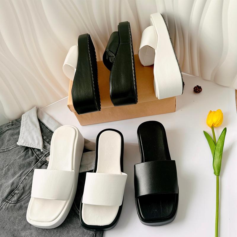 Dép xuồng 5 phân quai ngang xinh xắn [T8] Nữ DéP