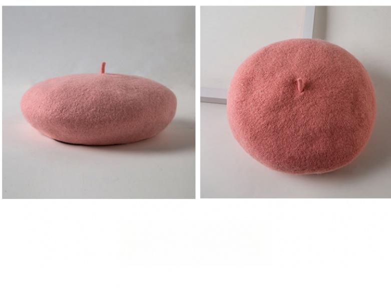 Product Introduction of Mũ Nồi Len Cho Nữ, Mũ Nồi Nhật Bản Đa Năng, Nghệ Thuật, Họa Sĩ Anh, Phong Cách Hàn Quốc, Cổ Điển, Thời Trang, Thu Đôngob Hoa Women Hat Nón Cap 16