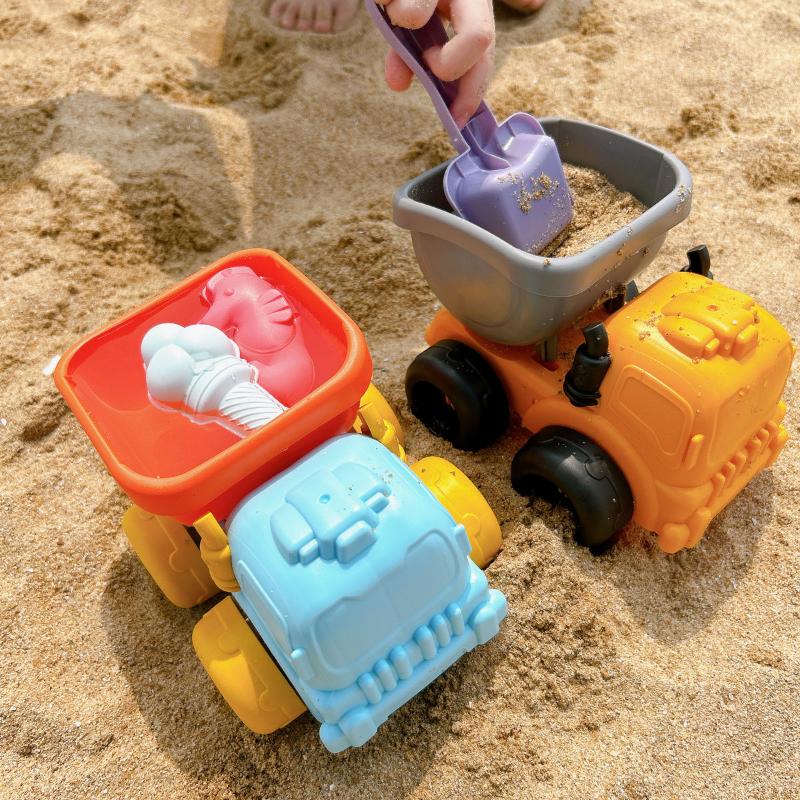 Product Introduction of Sand Digging Tools, Children's Beach Toys, ATVs, Children Playing At The Beach, Sand Castle, Bucket Set, Water Toys 25