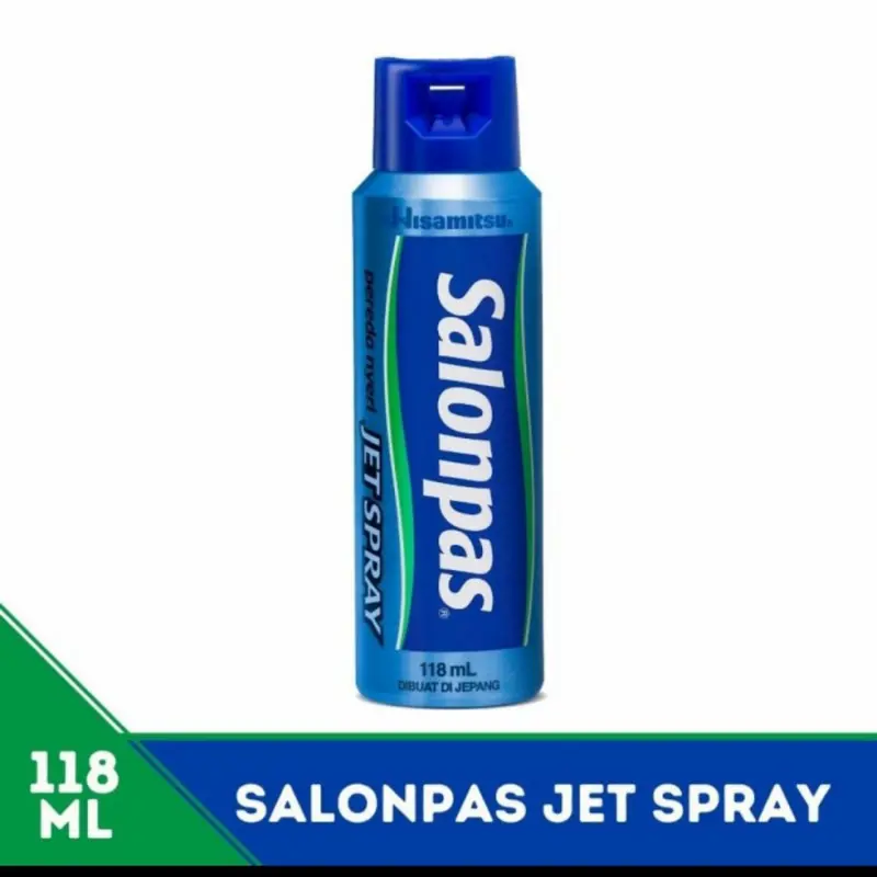 Salonpas Jet Spray 118ml Meredakan Nyeri Otot Sudah BPOM 0