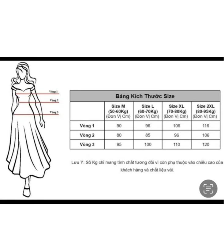 Product Introduction of Đầm dài sống nước 60-90kg L xl xxl chất ford tuyết Quỳnh như bigsize 0